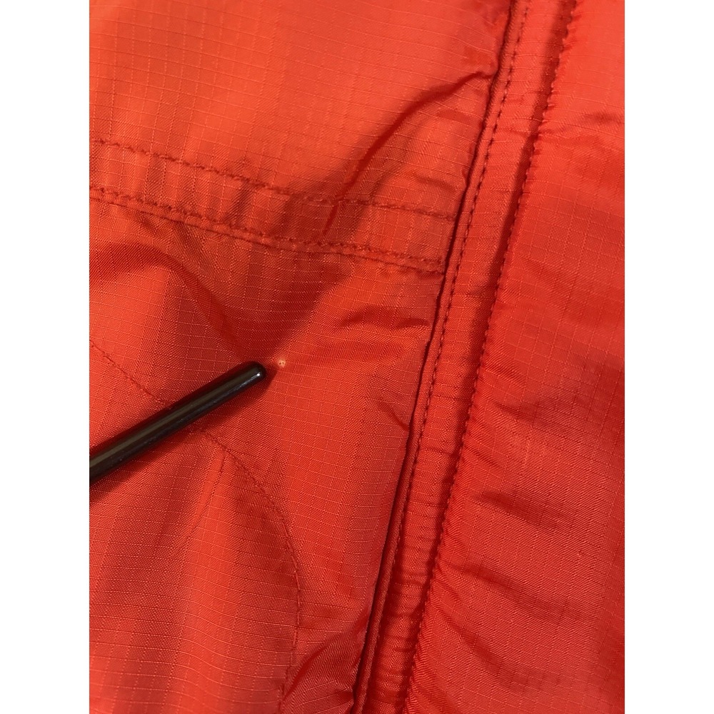 Lauren Ralph Lauren Red Ripstop Utility Jacket Belted LRL Puffer Coat Mens Small - Picture 4 of 12